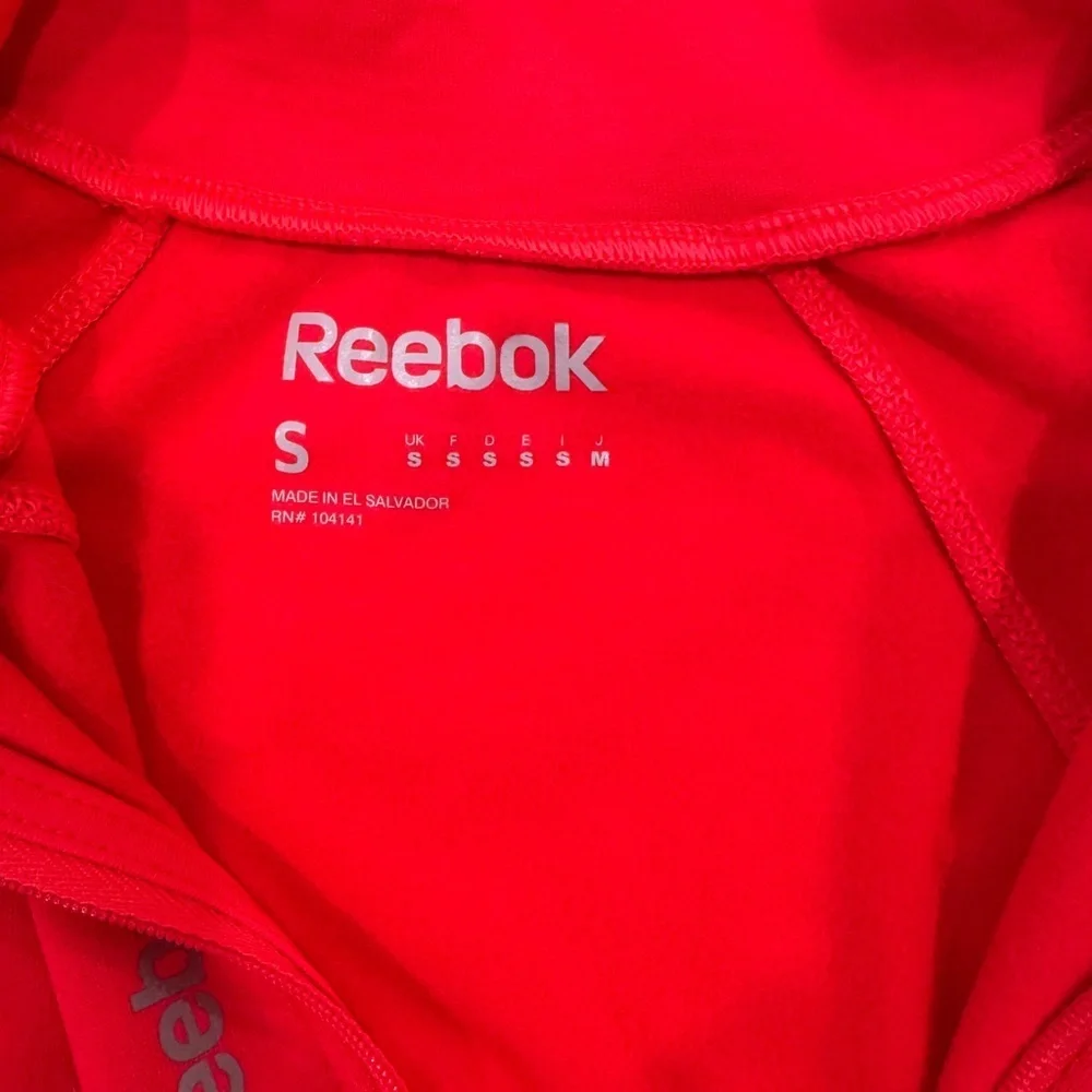 Reebok Speedwick Quarter Zip Running Top | Pink | Size Small - Picture 2 of 5